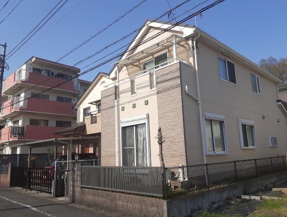 一戸建ての塗装